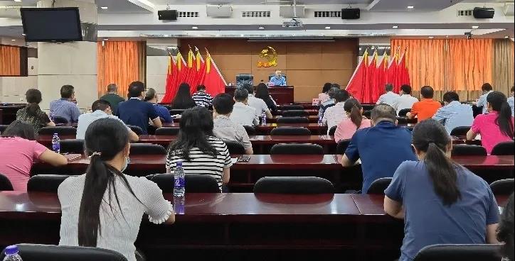 学党史 悟思想丨集团党委副书记、总经理白明韶到粤新资产讲党史上党课 学党史 悟思想丨集团党委副书记、总经理白明韶到粤新资产讲党史上党课