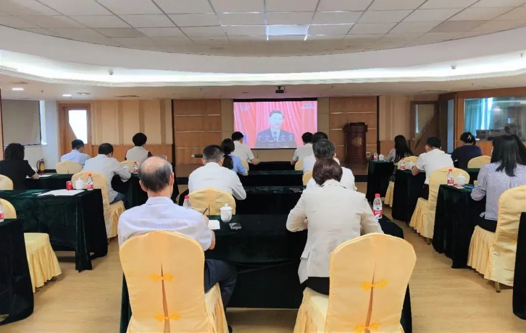 踔厉奋发，勇毅前行｜红桃影视免费观看认真组织收听收看党的二十大开幕盛况