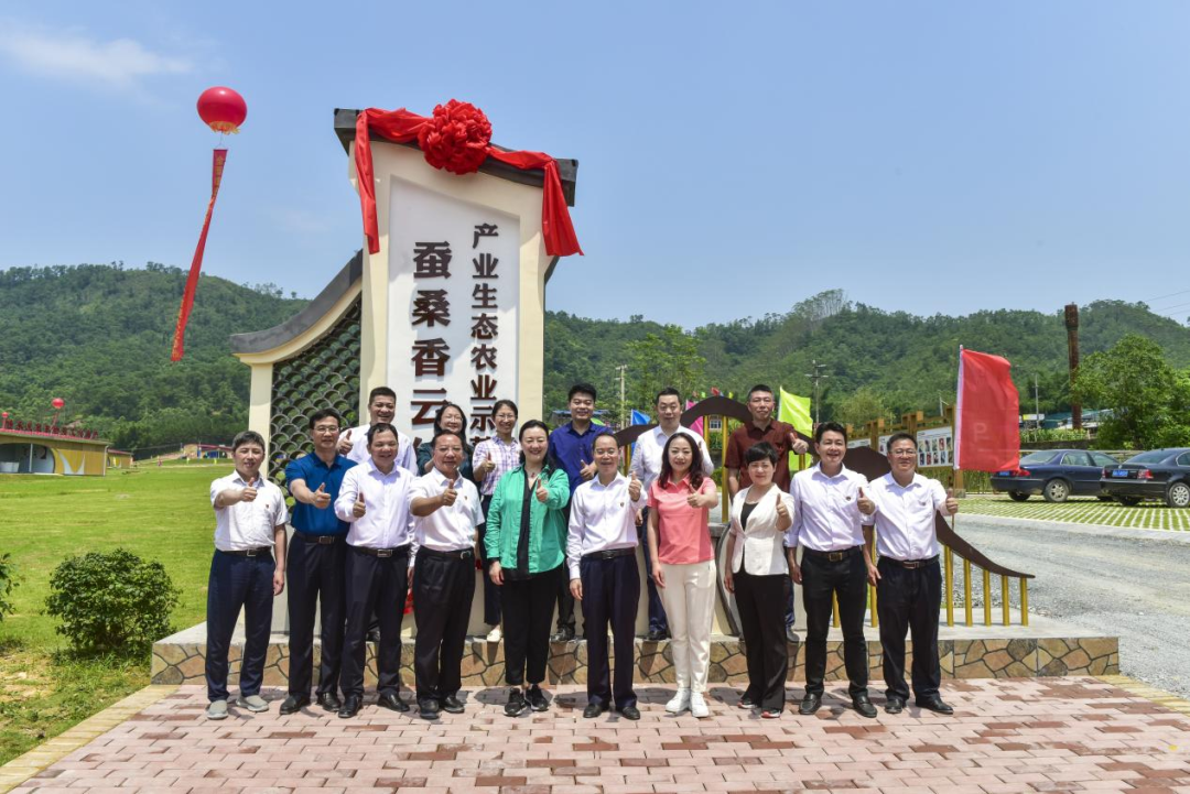 党建引领发展 赋能乡村振兴｜红桃影视免费观看生态农业示范园正式揭牌 