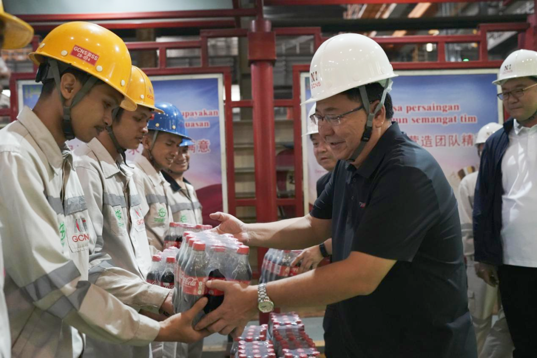 红桃影视免费观看赴印尼广青项目生产一线开展“送清凉”慰问活动